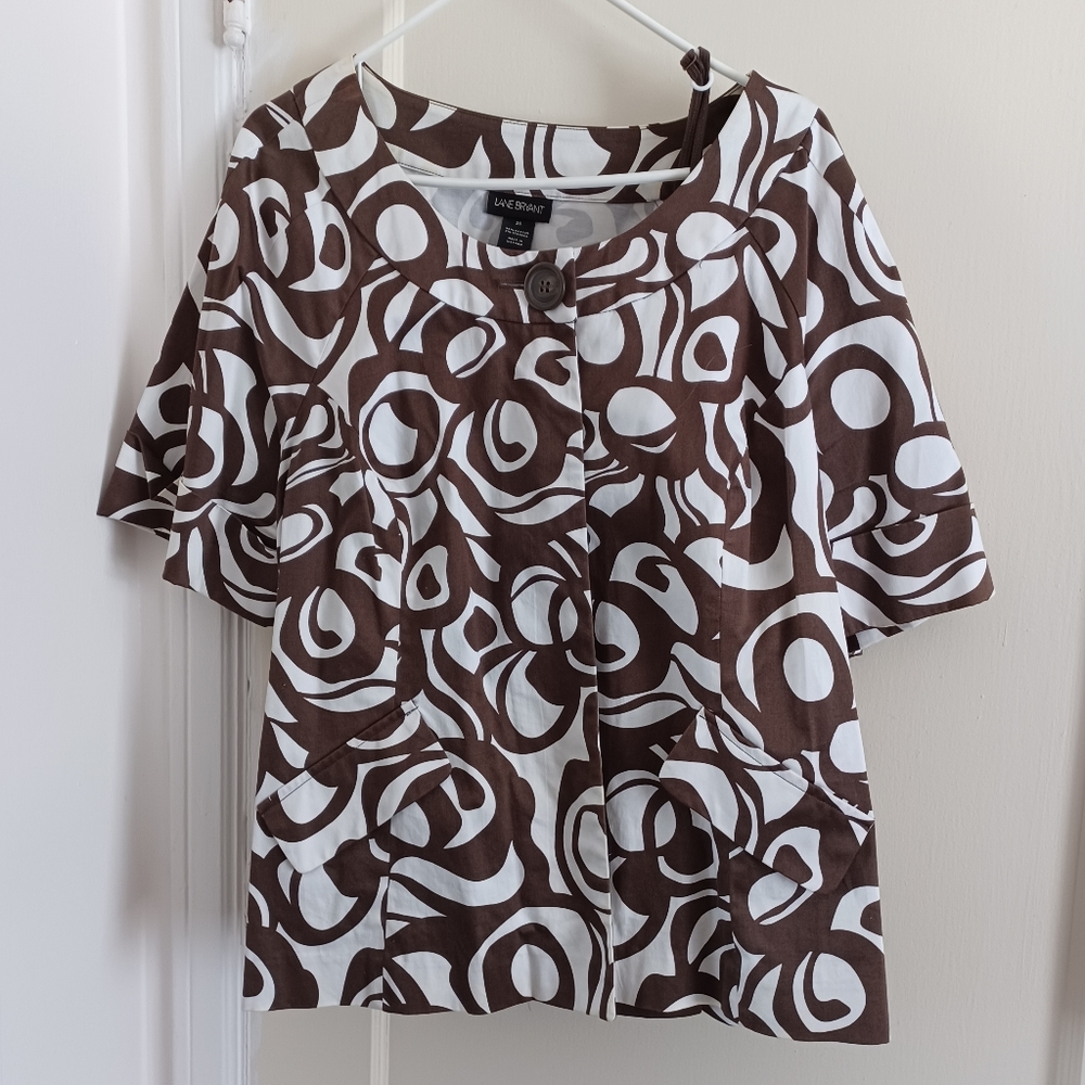Lane Bryant Jacket size 26 runs small really size 22/24